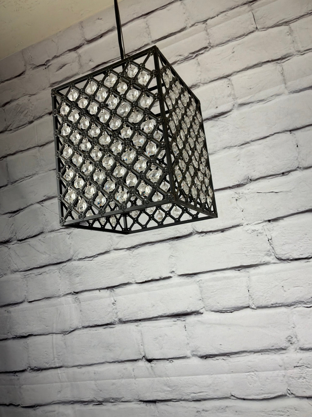 Square Crystal Pendant Lights