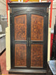 Hidden Full Length Beveled Triple Mirror