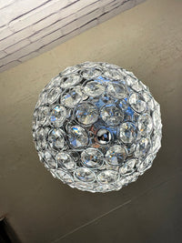 Crystal Flushmount Light Fixture
