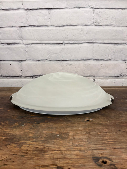 Low Profile 3 Bulb Flush Mount Light Fixture