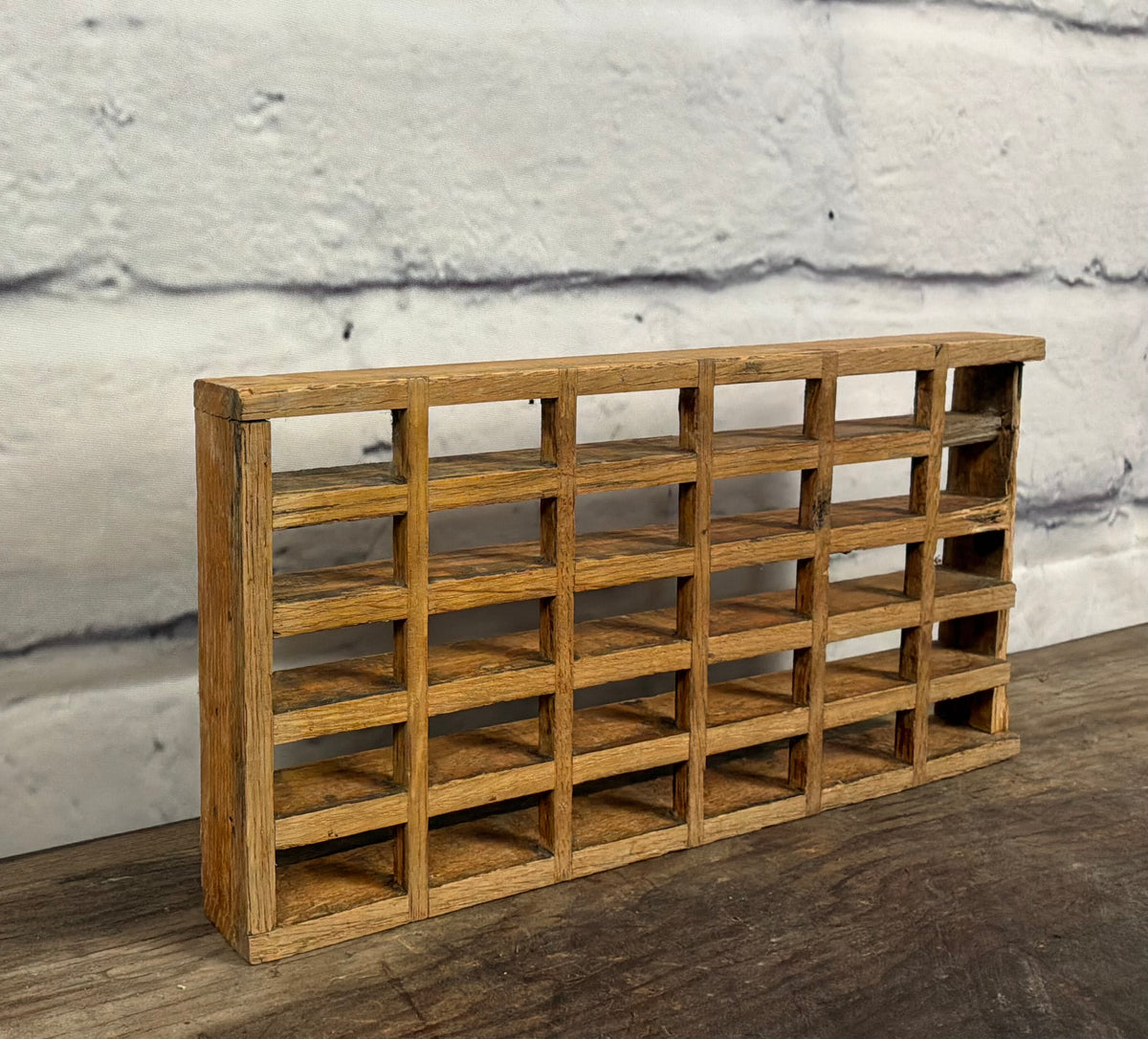 Vintage Wooden Heating Grate