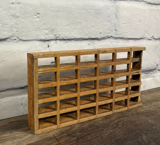 Vintage Wooden Heating Grate