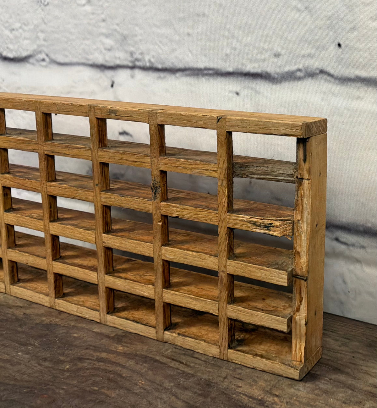 Vintage Wooden Heating Grate