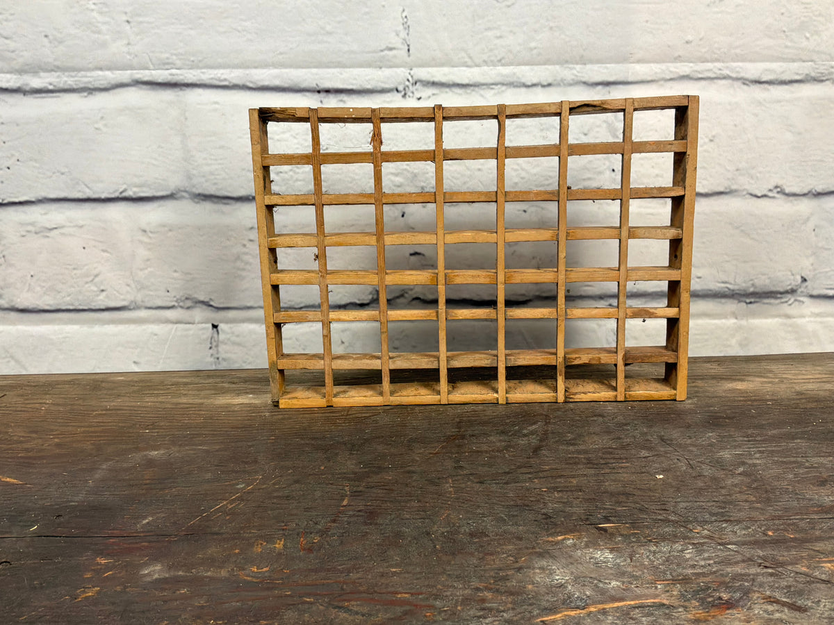 Vintage Wooden Heating Grate