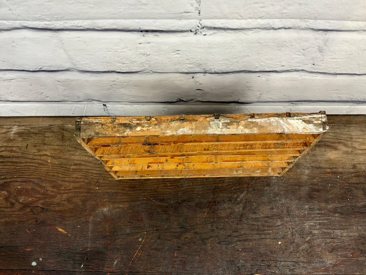 Vintage Wooden Heating Grate
