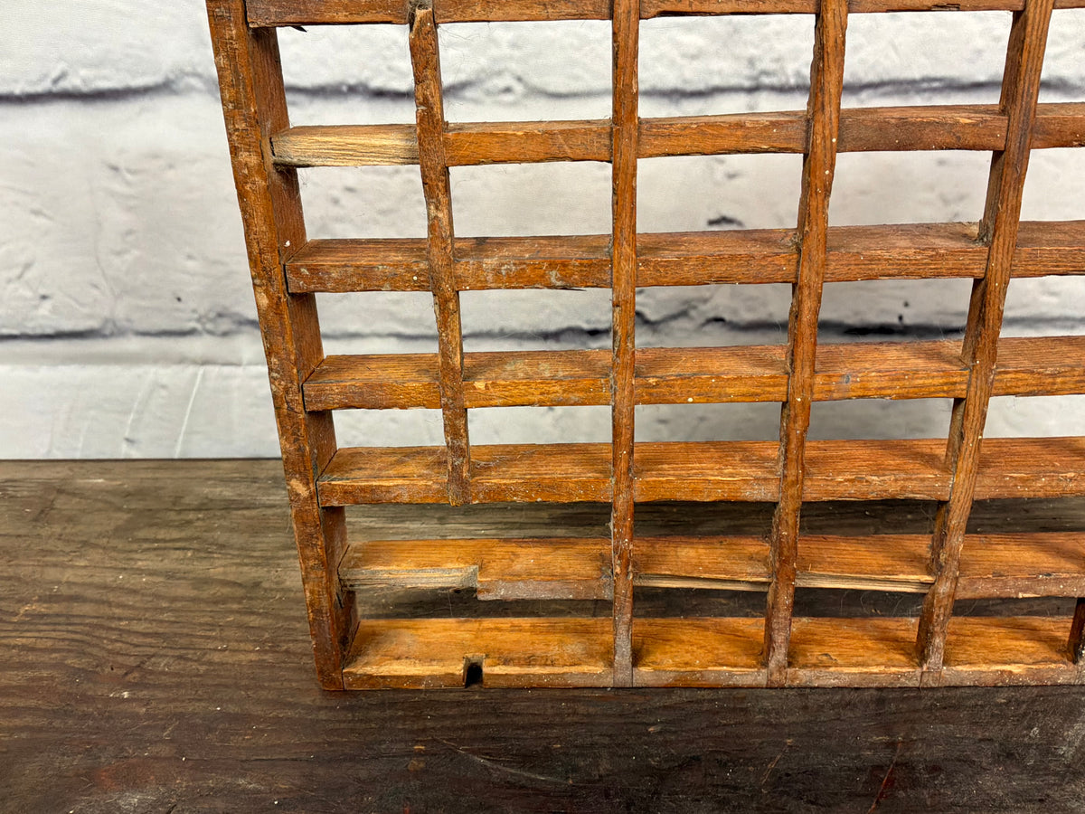 Vintage Wooden Heating Grate