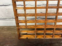 Vintage Wooden Heating Grate