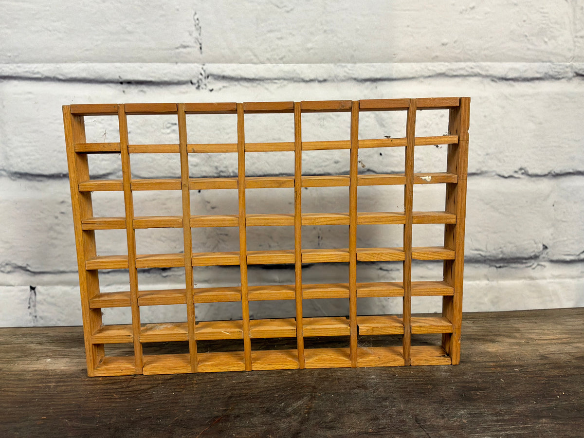 Vintage Wooden Heating Grate