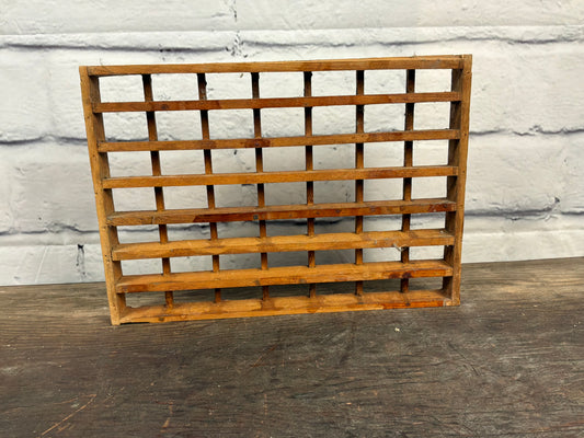 Vintage Wooden Heating Grate
