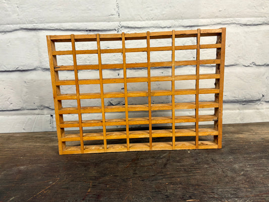 Vintage Wooden Heating Grate