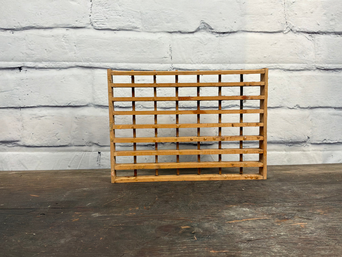 Vintage Wooden Heating Grate