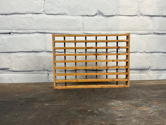 Vintage Wooden Heating Grate