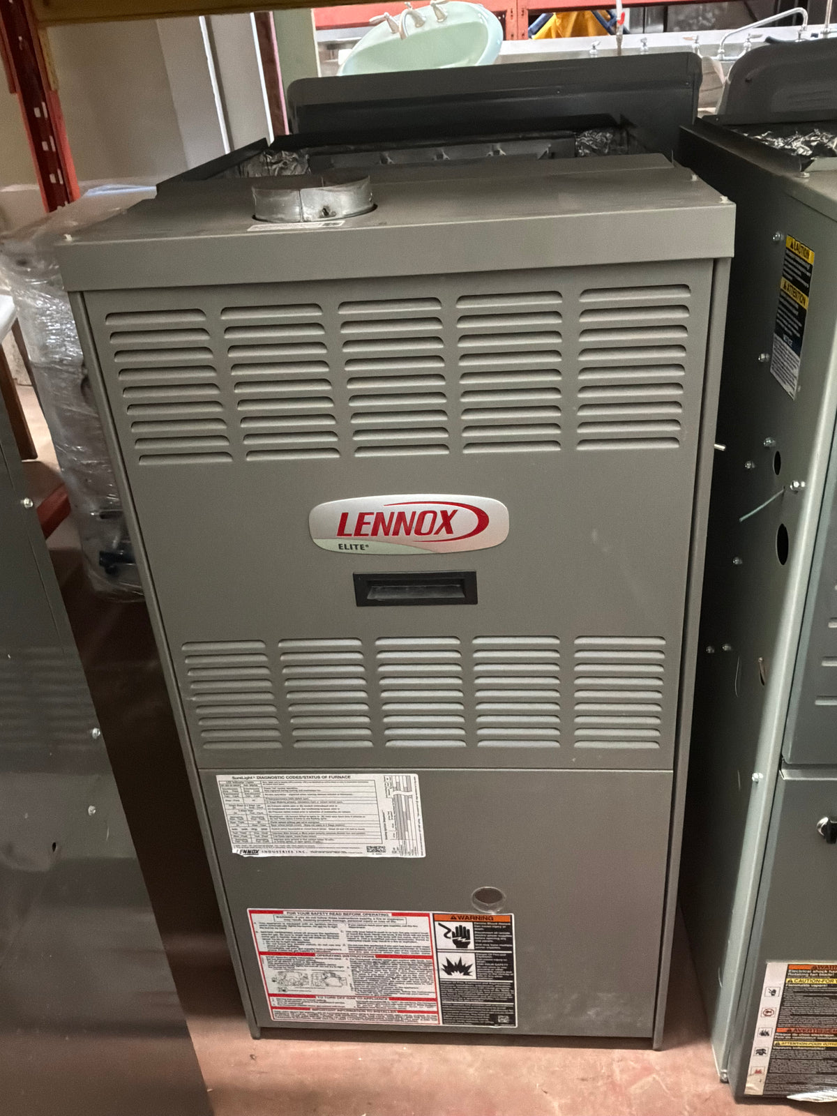Lennox Mid Efficiency Furnace