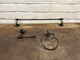 Complete Moen Bathroom Set in Matte Black