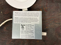 Illume White 4” Round Smart LED Recessed Panel Lights