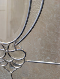 Gorgeous Stained Glass Double Door Set in Frame