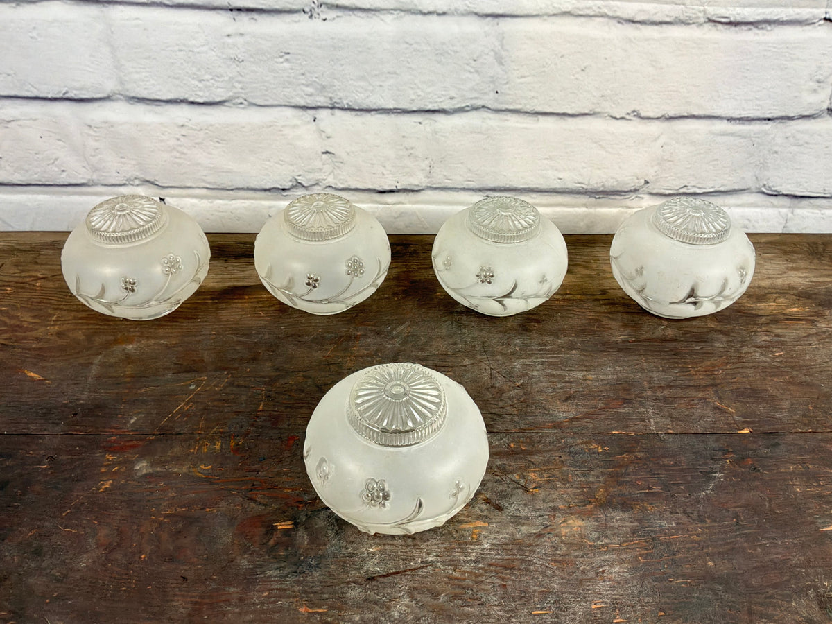 Vintage Floral Light Globes