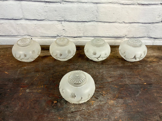 Vintage Floral Light Globes