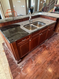Beautiful Dark Maple Kitchen