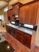 Beautiful Dark Maple Kitchen