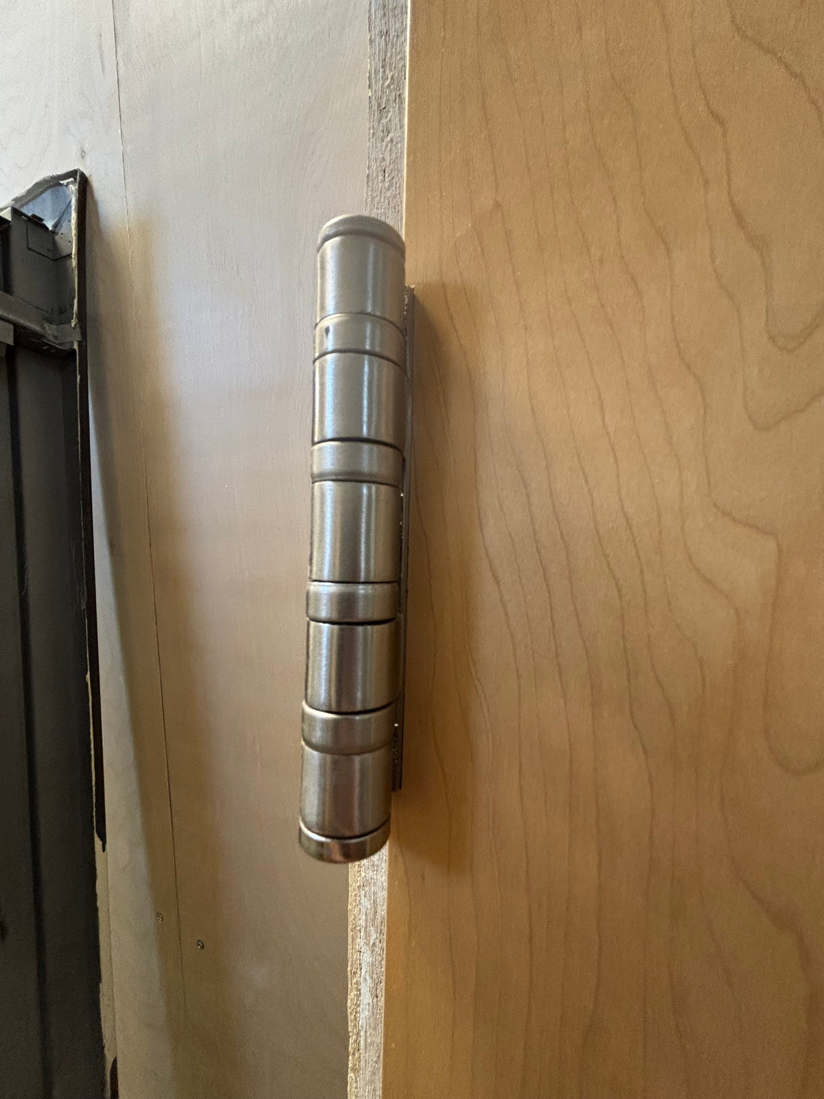 Solid Core Commercial Maple door Set