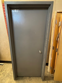 Commercial Steel Door in Frame