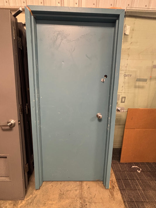 Commercial Steel Door in Frame