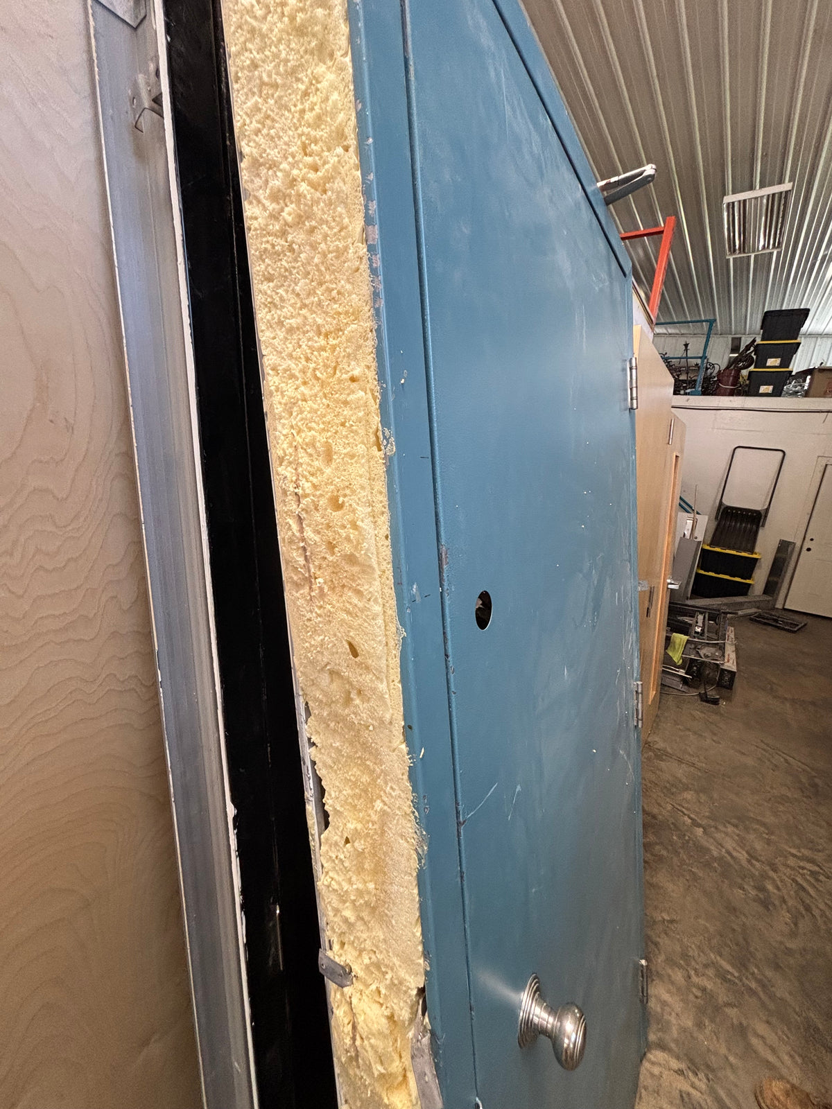 Commercial Steel Door in Frame