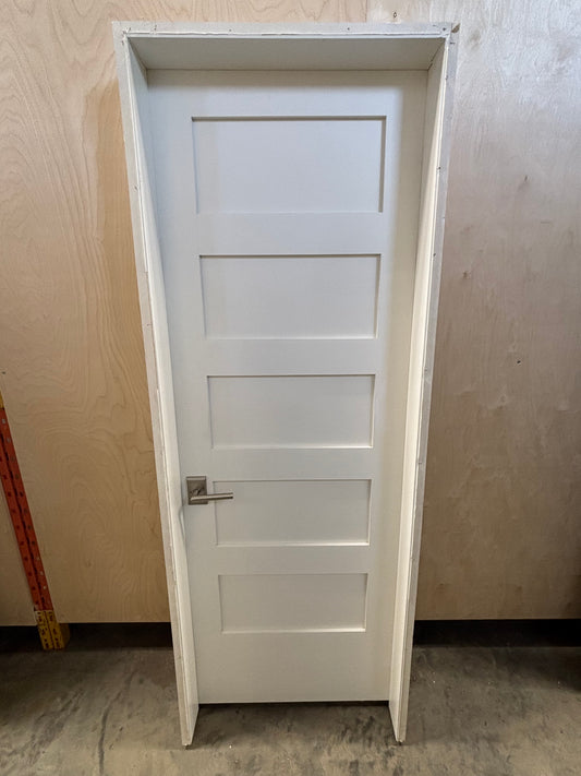 7ft Residential Interior Door in Frame
