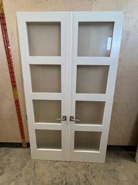 8ft Residential Double Glass Door Set