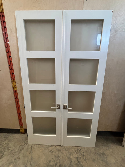 8ft Residential Double Glass Door Set