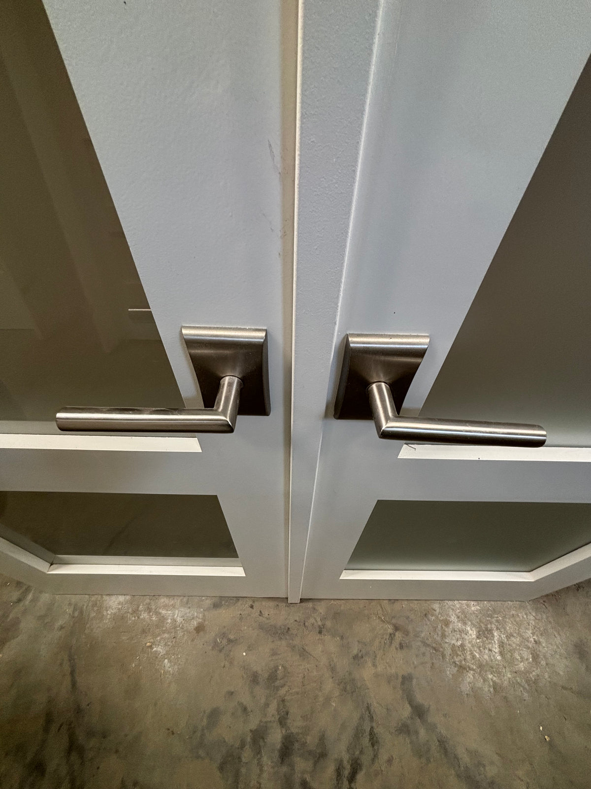 8ft Residential Double Glass Door Set