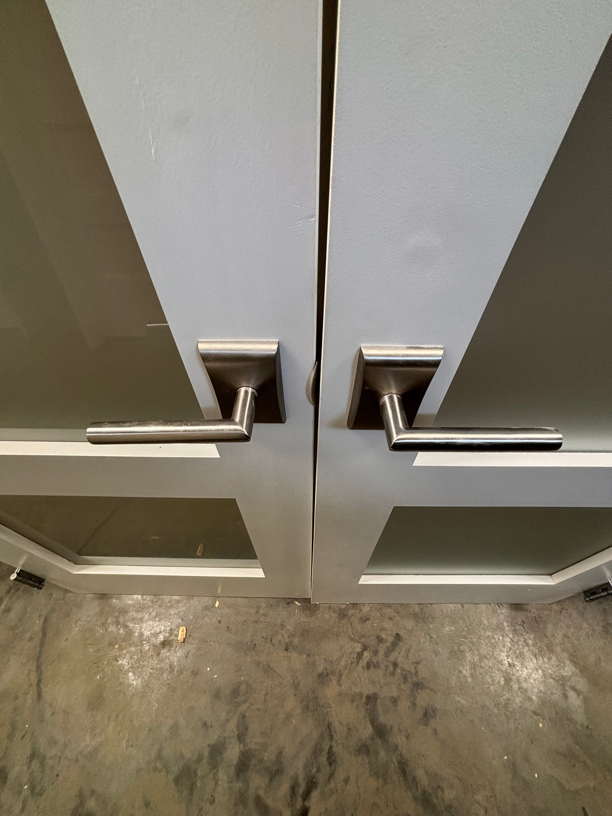 8ft Residential Double Glass Door Set