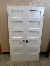 7ft Double Closet Door Set No Frame