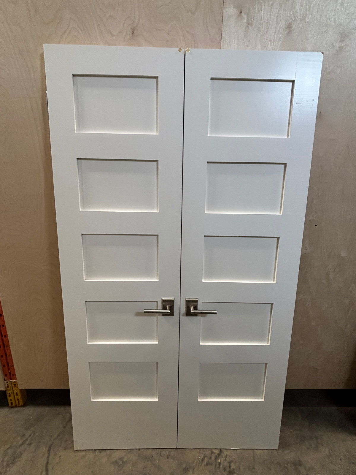 7ft Double Closet Door Set No Frame
