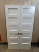 7ft Double Closet Door Set No Frame