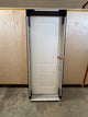 NEW 8ft Exterior Fibreglass Door in Frame