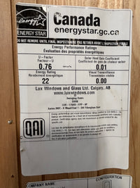 NEW 8ft Exterior Door in Frame