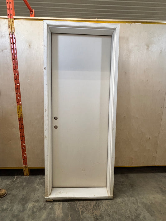NEW 8ft Fibreglass Exterior Door in Frame