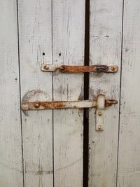 Antique Wooden Doors from Old Garage in Glenora