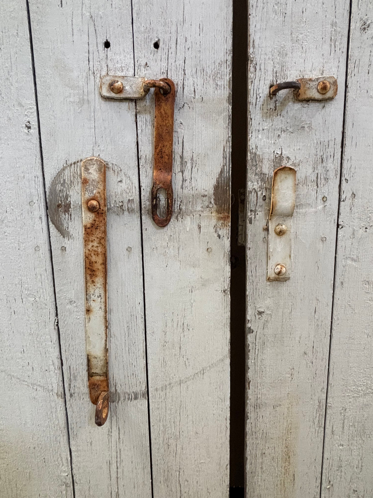 Antique Wooden Doors from Old Garage in Glenora