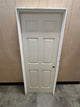 6 Panel Interior Door in frame