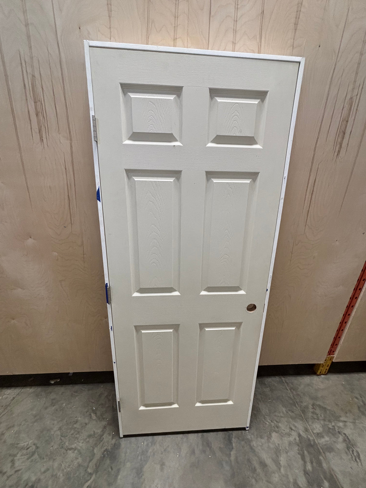 6 Panel Interior Door in Frame