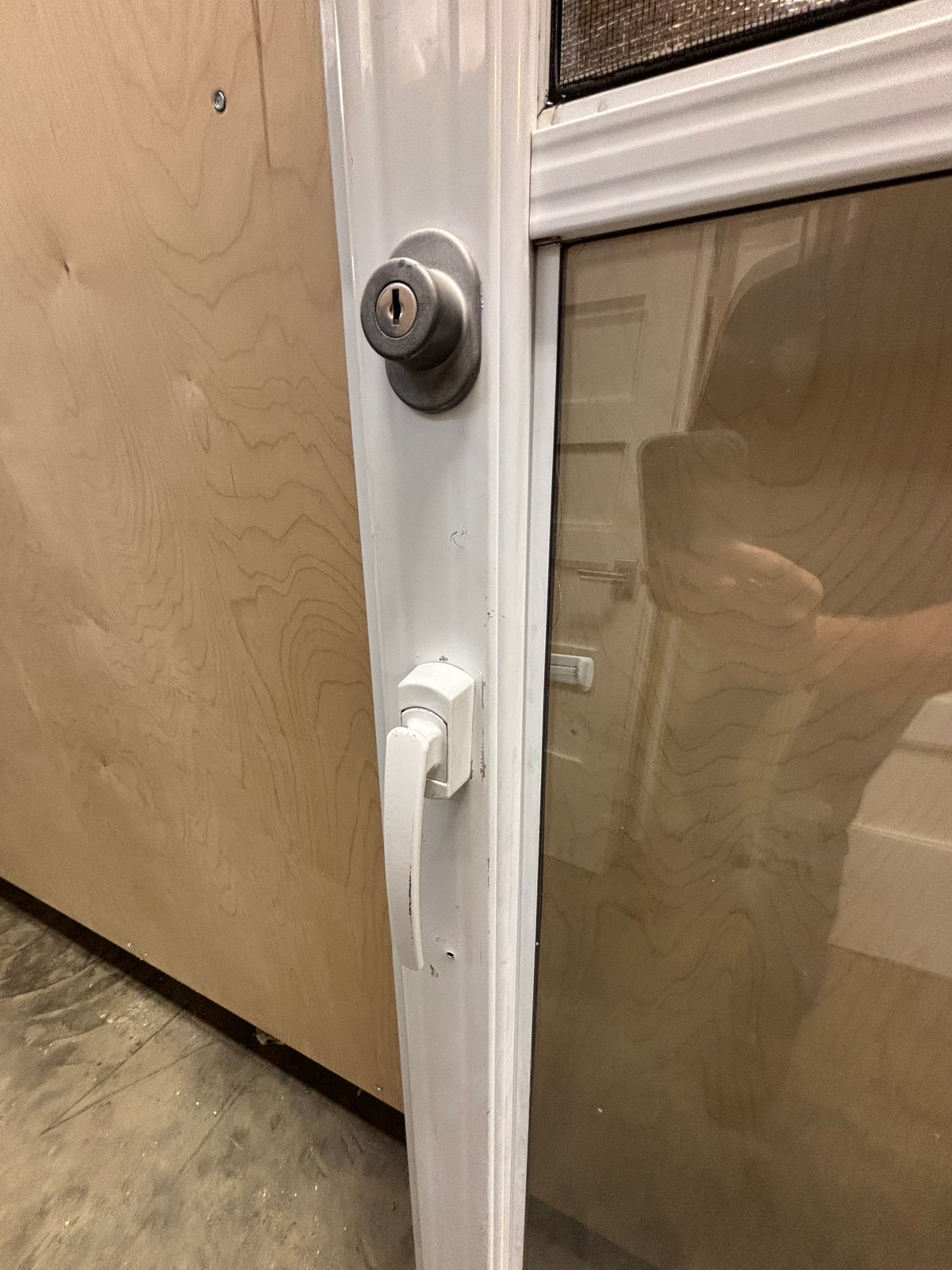 Screen Door in Frame