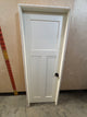 Shaker Style 3 Panel Door in Frame