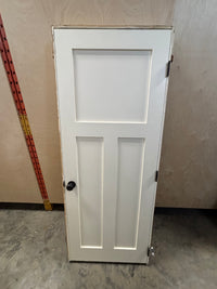 Shaker Style 3 Panel Interior Door with Frame