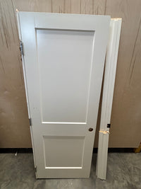 2 Panel Beveled Edge Interior Door with Frame