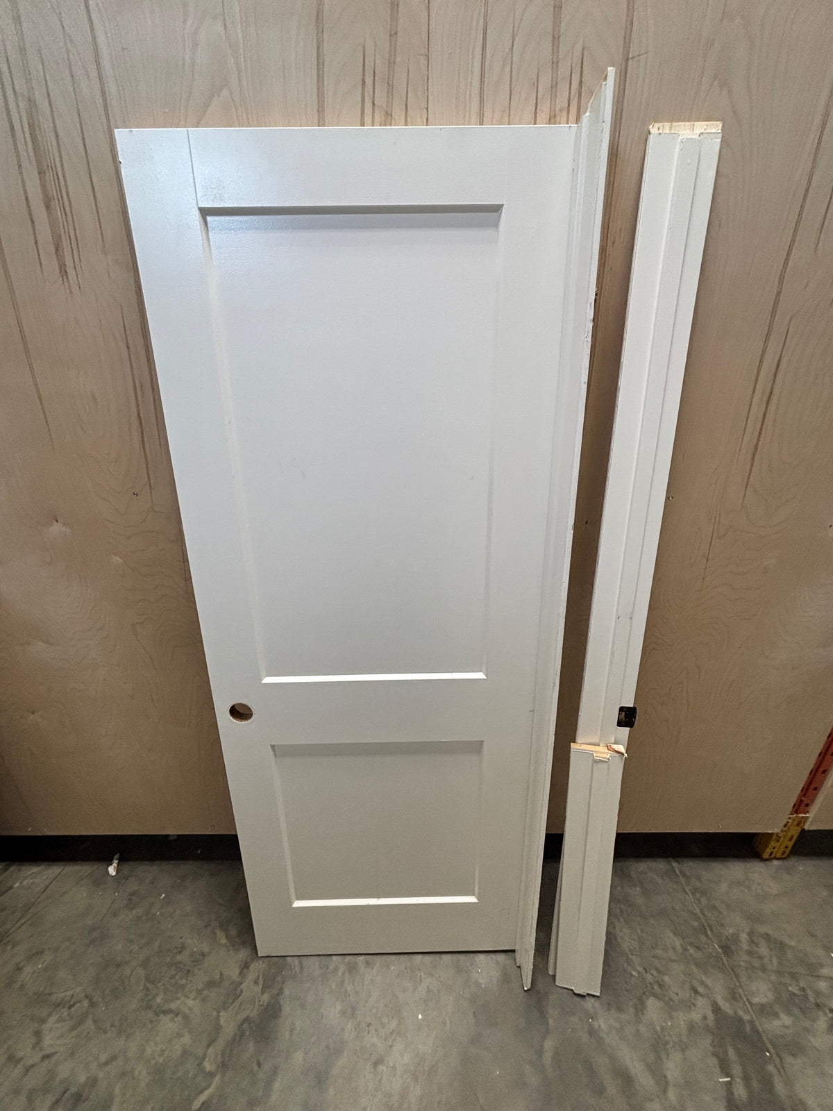 2 Panel Beveled Edge Interior Door with Frame