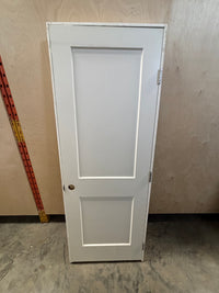 2 Panel Beveled Edge Interior Door in Frame