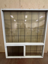 Dual Pane Slider Over Fixed Window